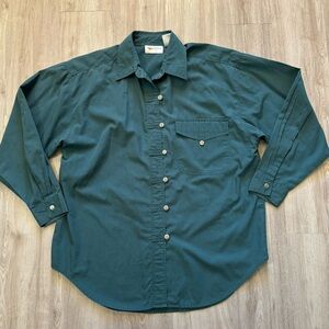 Cristina Vintage Long‎ Sleeve Blouse Western Top Pocket Aztec Buttons Size Large